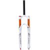 HIMALO Mountain Bike Suspension Fork 26/27.5/29'' Bike Double Air Forks Disc Brake 1-1/8 110mm Travel with Damping QR 9mm Bicycle Front Fork Ultralight Manual Lockout(White,27.5inch) view 1