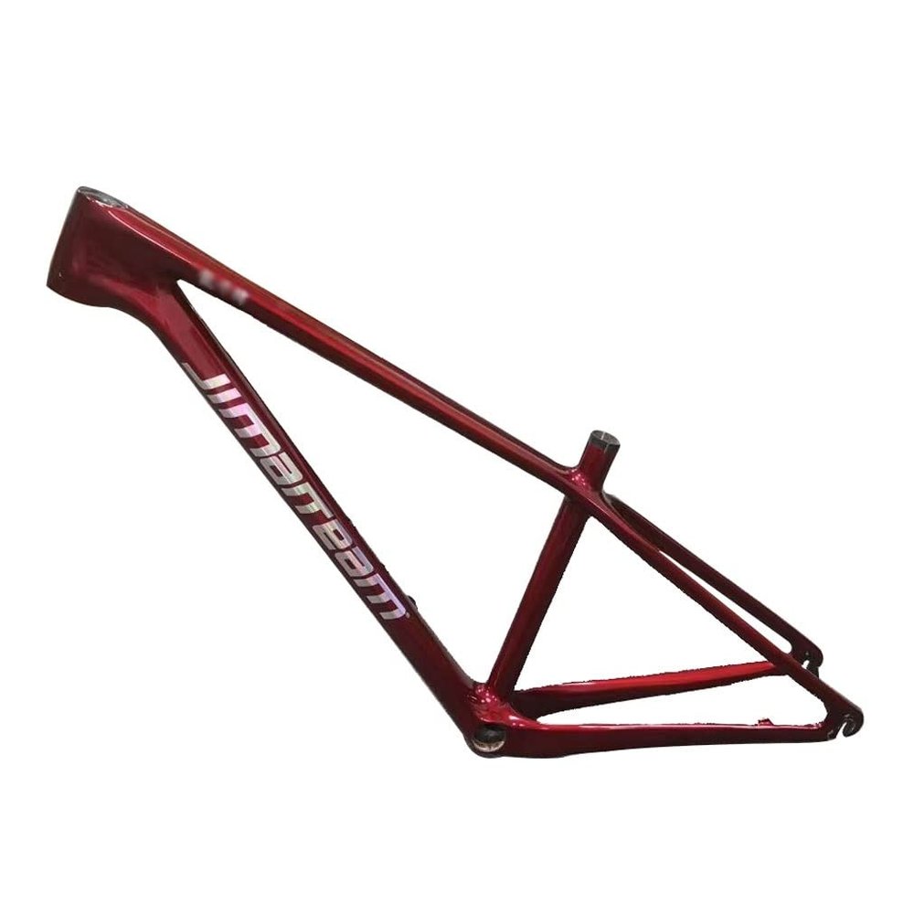 HIMALO Full Carbon Bike Frame 27.5er 29er Hardtail Mountain Bike Frame 15'' 17'' 19'' Bicycle Frame QR 135mm Disc Brake Routing Internal(29 * 19'')