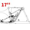 HIMALO Bike Suspension Frame 27.5er 29er Enduro Mountain Bike Frame 15.5''/17''/18'' Disc Brake XC/DH/FR Downhill Frame Boost Thru Axle,with Air Rear Shocks(Black,17'') view 2