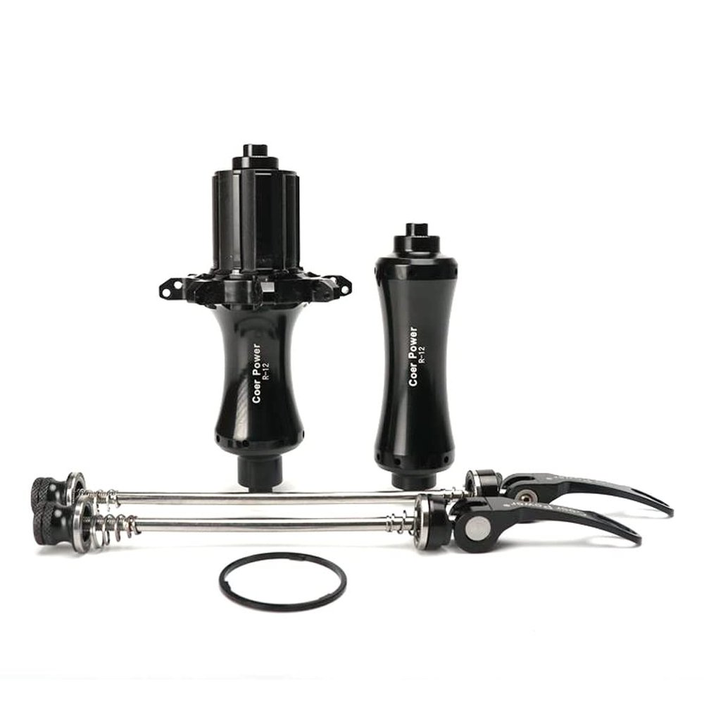 HIMALO Road Bike Hubs 20/24 Holes Straight Pull Bicycle Hub Set Magnetic Suction Low Resistance Hub QR Front 100mm Rear 130mm,8 9 10 11 Speed