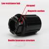 HIMALO Road Bike Hubs 20/24 Holes Straight Pull Bicycle Hub Set Magnetic Suction Low Resistance Hub QR Front 100mm Rear 130mm,8 9 10 11 Speed view 4