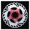 LUNJE Bike Floating Disc Brake Rotor 140mm 160mm 180mm 203mm 6 Bolts Brakes Disc Rotor for Road Bike Bike BMX Bicycle(Red,203mm) view 1