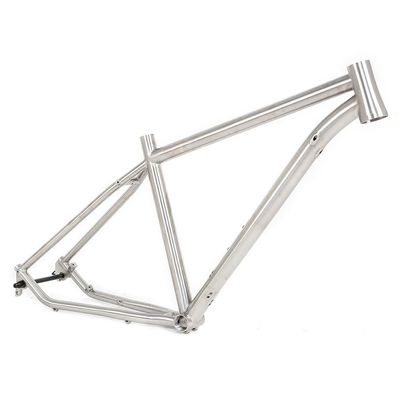 HIMALO Titanium Alloy Mountain Bike Frame 27.5er 29er 15.5''/17''/19'' Bike Frame XC AM Disc Brake Rigid Frame Thru Axle 12x142mm Lightweight(29 * 15.5'')
