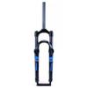 HIMALO 26 27.5 29 Inch Bike Fork Mountain Bike Fork Mechanical Suspension Forks 80 Travel Rebound Adjustment Manual Lockout 1-1/8" Straight Front Fork Disc Brake Bicycle Fork 9mm QR(Blue,27.5inch) view 1