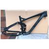 HIMALO 26er/27.5er Trail Mountain Bike Frame Aluminium Alloy Bike Suspension Frame 17'' Disc Brake 135mm QR Frame Travel 120mm DH/XC/AM,with Rear Shocks(Black,26 * 17'') view 1
