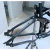 HIMALO 26er/27.5er Trail Mountain Bike Frame Aluminium Alloy Bike Suspension Frame 17'' Disc Brake 135mm QR Frame Travel 120mm DH/XC/AM,with Rear Shocks(Black,26 * 17'') view 4