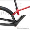 HIMALO Carbon Fiber Bike Frame 15'' 17'' 19'' Hardtail Mountain Bike Frame 27.5er 29er Disc Brake Frame QR 135mm Internal Routing XC AM(White,27.5 * 17'') view 4