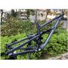 HIMALO Suspension Frame 26er 27.5er 29er Mountain Bike Frame 16.5''/18'' DH/XC/AM Bike Frame Aluminium Alloy Disc Brake Frame Thru Axle 12 * 148mm Boost(Dark Grey,27.5 * 18'') view 1