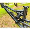 HIMALO Full Suspension Frame 26er/27.5er Bike Frame Aluminium Alloy Disc Brake Mountain Bike Frame 16.5'' Thru Axle 12 * 142mm DH/XC/AM(Dark Gray,27.5 * 16.5'') view 3