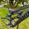 HIMALO Full Suspension Frame 26er/27.5er Bike Frame Aluminium Alloy Disc Brake Mountain Bike Frame 16.5'' Thru Axle 12 * 142mm DH/XC/AM(Dark Gray,27.5 * 16.5'') view 4