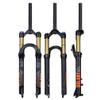 HIMALO Bike Fork 26/27.5/29 Mountain Bike Air Suspension Fork 100mm Travel 28.6mm Straight Fork Manual Lockout Disc Brake QR 9mm(Black,26'') view 1