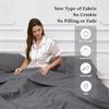 MongByYa Sleeping Bag Liner Lightweight Compact Sleeping Bag Sack Portable Clean Travel Sheet Camping Sleep Sheet for Backpacking Hotel Hiking (Silver Gray, 82.7 X 70.9) view 2