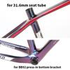 HIMALO 27.5er 29er Mountain Bike Frame Carbon Fiber Bike Disc Brake Frame 15''/17''/19'' Hardtail Frame QR 135mm Internal Routing XC/AM(29 * 15'') view 4
