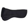 Dura-Tech Fleece Half Horse Saddle Pad | Customizable Comfort & Fit | Enhance Your Riding Experience | Color Black view 1