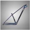 HIMALO Carbon Fiber Bike Frame 27.5/29er Hardtail Mountain Bike Frame 15''/17''/19'' Disc Brake Thru Axle 12x148mm Boost Frame XC Internal Routing(Black,29 * 19'') view 1