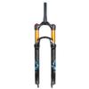 HIMALO Bike Bike Air Suspension Fork 26/27.5/29 Inch 100mm Travel 1-1/2 Disc Brake Front Fork 9mm QR(Blue HL,29'') view 1