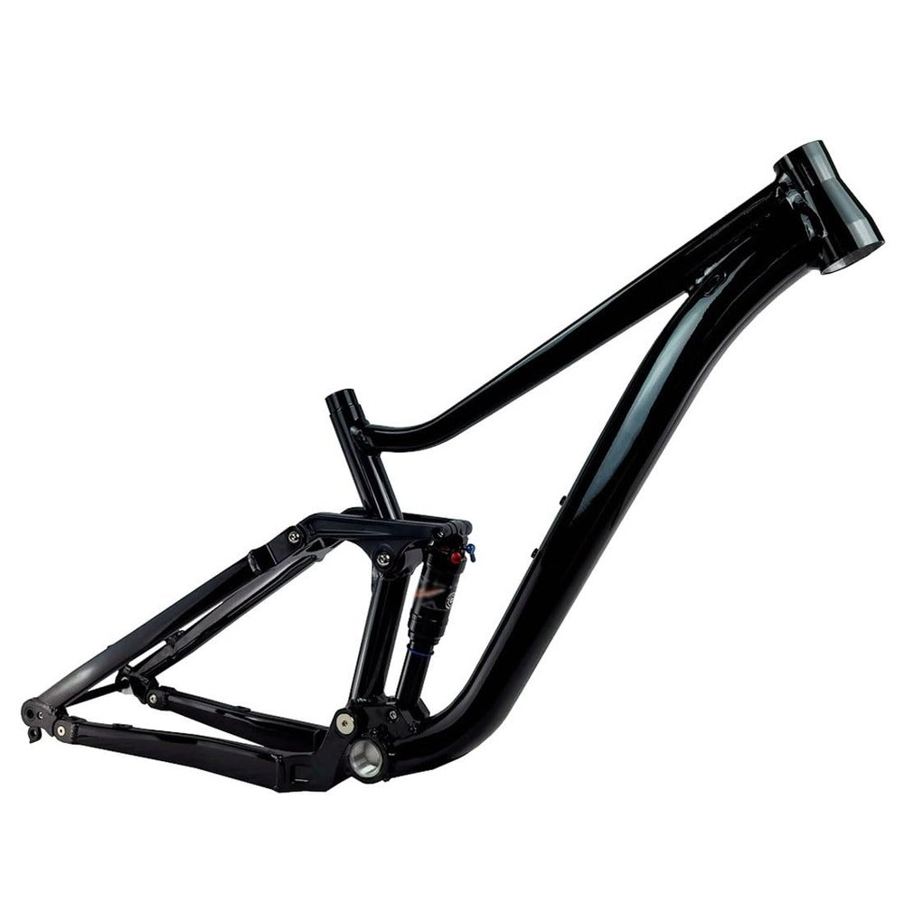 HIMALO Downhill Bike Frame 27.5er/29er Suspension Mountain Bike Frame 16''/18'' DH/XC/AM Boost Thru Axle Frame 148mm,for 3.0'' Tires(27.5 * 18'')