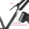 HIMALO 27.5er 29er Bike Frame Carbon Fiber Hardtail Mountain Bike Frame 15''/17''/19'' Disc Brake Frame Thru Axle 12 * 142mm Routing Internal XC AM(Matte Black,29 * 17'') view 4