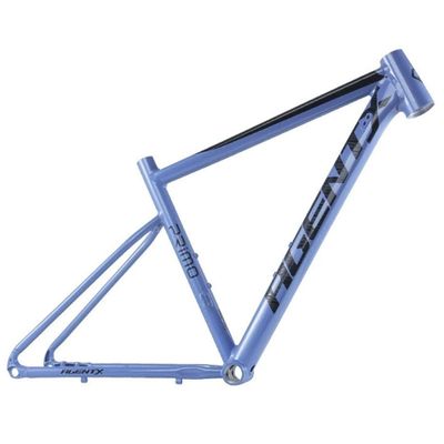 HIMALO 700c Road Bike Frame 46/48/50cm Aluminum Alloy Frame XC Disc Brake Thru Axle Frame 12 * 142mm BSA68 Internal Routing(Purple A,48CM)