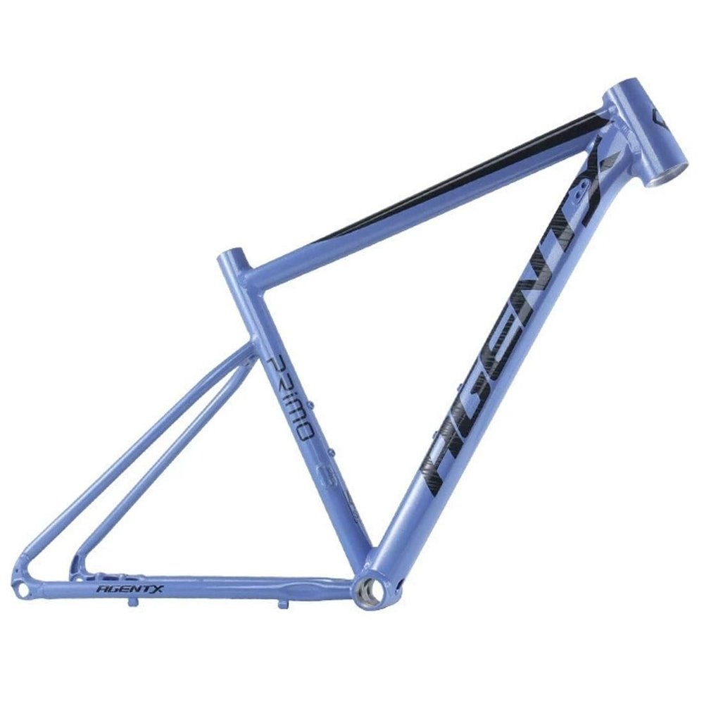 HIMALO 700c Road Bike Frame 46/48/50cm Aluminum Alloy Frame XC Disc Brake Thru Axle Frame 12 * 142mm BSA68 Internal Routing(Purple A,48CM)