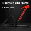 HIMALO 27.5er 29er Bike Frame Carbon Fiber Hardtail Mountain Bike Frame 15''/17''/19'' XC Disc Brake Frame Thru Axle Internal Routing(29 * 15'') view 2