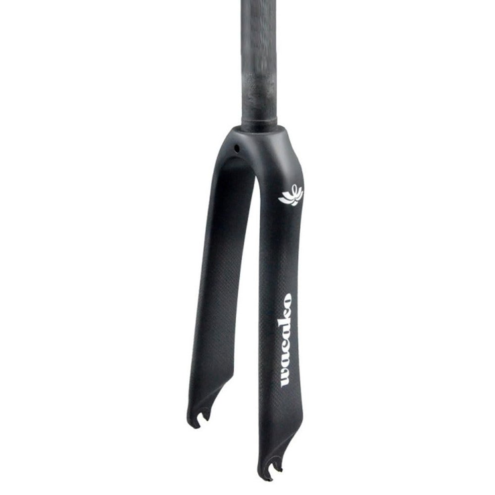 HIMALO 14'' 16'' 18'' 20'' 22'' BMX Rigid Fork T700 Carbon Fiber C Brake Folding Bike Fork 1-1/8'' Straight Tube Front Fork QR 9x74mm Lightweight(Matte A,14'')