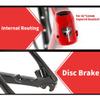 HIMALO 27.5er 29er Bike Frame Carbon Fiber Hardtail Mountain Bike Frame 15''/17''/19'' Disc Brake Frame QR 135mm XC AM Internal Routing(Silver,29 * 19'') view 2