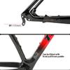 HIMALO 27.5er 29er Bike Frame Carbon Fiber Hardtail Mountain Bike Frame 15''/17''/19'' Disc Brake Frame QR 135mm XC AM Internal Routing(Silver,29 * 19'') view 4