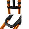 HIMALO Bike Downhill Fork 26 27.5 29 Inch Double Shoulder Bike Air Suspension Fork Travel 165mm 28.6mm Straight Front Fork 110x15mm Thru Axle for DH/AM(Red,26'') view 4