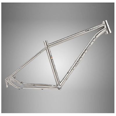 HIMALO 29er Mountain Bike Frame Lightweight Titanium Alloy Bike Frame 15.5''/17''/19'' 135mm QR Rigid Frame Disc Brake Internal Routing(15.5'')