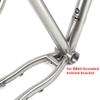 HIMALO 29er Mountain Bike Frame Lightweight Titanium Alloy Bike Frame 15.5''/17''/19'' 135mm QR Rigid Frame Disc Brake Internal Routing(15.5'') view 4