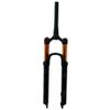 HIMALO 26/27.5/29 Inch Bike Suspension Fork 100mm Travel Bike Air Fork 1-1/2'' Tapered Tube Manual/Remote Lockout Bicycle Front Fork QR 9mm(Matte Black Manual,27.5'') view 1