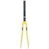 HIMALO Road Bike Carbon Fork 700C Rigid Fork Rim Brake 1-1/8'' Straight Bicycle Front Fork QR 9mm(700c Yellow) view 1