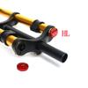 HIMALO Mountain Bike Suspension Fork 26 27.5 29 Inch Travel 125mm Disc Brake Bike Air Fork Double Shoulder Rebound Adjust 1-1/8 Straight Quick Release(Gold 29inch) view 3