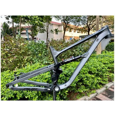 HIMALO Bike Suspension Frame 26er 27.5er 29er Enduro Mountain Bike Frame DH/XC/AM Thru Axle 12 * 148mm Boost Aluminium Alloy Frame 16.5''/18'' Disc Brake(Dark Grey,29 * 18'')