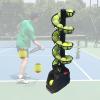 COYEUX Tennis Ball Machine, Adjustable Tennis Ball Tosser, Automatic Rotation Adjustable Serving Frequency and Intensity, Can Hold Around 30 Balls, for All Levels Ages view 1