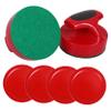 1set Ice Hockey Pusher Table Accessories Replacement Sliders Pucks Pucks for Hockey Games view 1