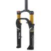 HIMALO Fat Snow Bike Fork 26Inch 4.0 Tire E-Bike Suspension Fork 1-1/8" DIsc Brake Bike Air Fork 100mm Travel 9mm QR(Gold HL) view 1
