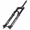 HIMALO 27.5 29 Bike Boost Fork 110x15mm Thru Axle Mountain Bike Air Suspension Fork Travel 160mm Rebound Adjustmable 1-1/2 Tapered Fork Manual Lockout(Black,27.5'') view 1