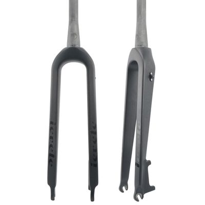 HIMALO Carbon Fiber Rigid Fork 26 27.5 29 Inch Mountain Bike Fork Disc Brake Bike Fork 1-1/2 Tapered Front Fork QR 9x100mm(26'')