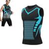 Vitaboost Compression Shirt, Ionic Shaping Sleeveless Shirt, Vitaboost Confidence, Energy and Strength for You (Black,Large) view 1
