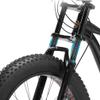 HIMALO 20'' Bike Fat Fork 4.0" Tire Double Shoulder 26 Inch Snow Bike Suspension Fork Travel 140mm Disc Brake Bike Bicycle Front Fork 1-1/8" QR 9mm Manual Lockout(26'' Black) view 2