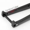 HIMALO Carbon Road Bike Rigid Fork 700C Gravel Fork Thru Axle 12x100mm Disc Brake Bike Fork 1-1/8 Straight/Tapered Tube Front Fork with Water Bottle Holder Hole(Glossy Black,Straight) view 4