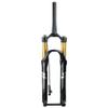 HIMALO Bike Bike Air Suspension Fork 26/27.5/29 Air Fork Travel 100mm Rebound Adjust 1-1/2'' Tapered Thru Axle 15mm Romote Lockout(Gold,29inch) view 1