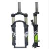 HIMALO 24 Inch Bike Fork Travel 100mm Mountain Bike Suspension Fork 1-1/8" Straight Mechanical Front Fork Manual Lockout Quick Release 9mm(24'' Green)