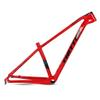 HIMALO Carbon Mountain Bike Frame 27.5er 29er Hardtail Bike Frame 15''/17''/19'' Lightweighting Disc Brake Frame QR 135MM Internal Routing(Red,17'')