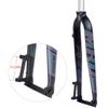 HIMALO Bike Rigid Fork 26 27.5 29 Mountain Bike Fork Ultralight Aluminum Alloy Rigid Fork Disc Brake QR 9mm 1-1/8 Straight Tube Threadless(G/Gray) view 3