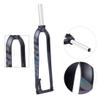 HIMALO Bike Rigid Fork 26 27.5 29 Mountain Bike Fork Ultralight Aluminum Alloy Rigid Fork Disc Brake QR 9mm 1-1/8 Straight Tube Threadless(G/Gray) view 4