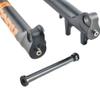 HIMALO Downhill Mountain Bike Suspension Fork 26 27.5 29 Inch DH Bike Air Fork Travel 160mm Rebound Adjust Double Shoulder Front Fork Thru Axle 15x110mm(Blue,27.5inch) view 4