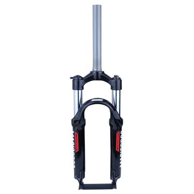 HIMALO 20 Inch Bike Suspension Forks Mechanical Fork Travel 80mm Bike BMX Folding Bicycle Front Fork 1-1/8" Straight Fork 9mm QR Manual Lockout(20inch Red)